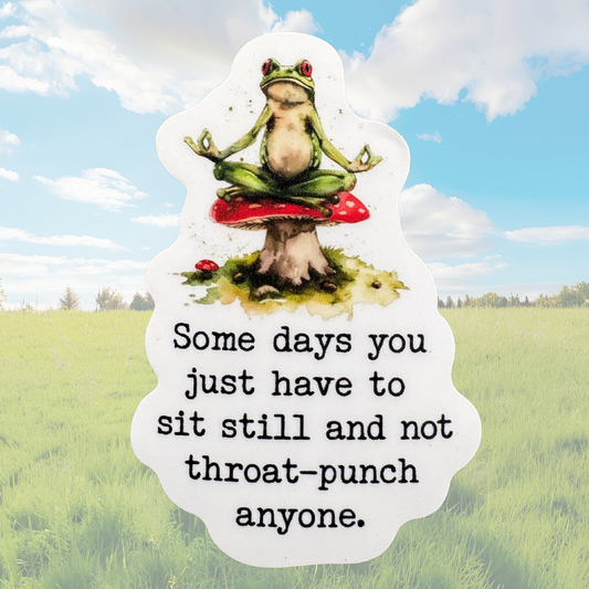 STICKER - Throat Punch