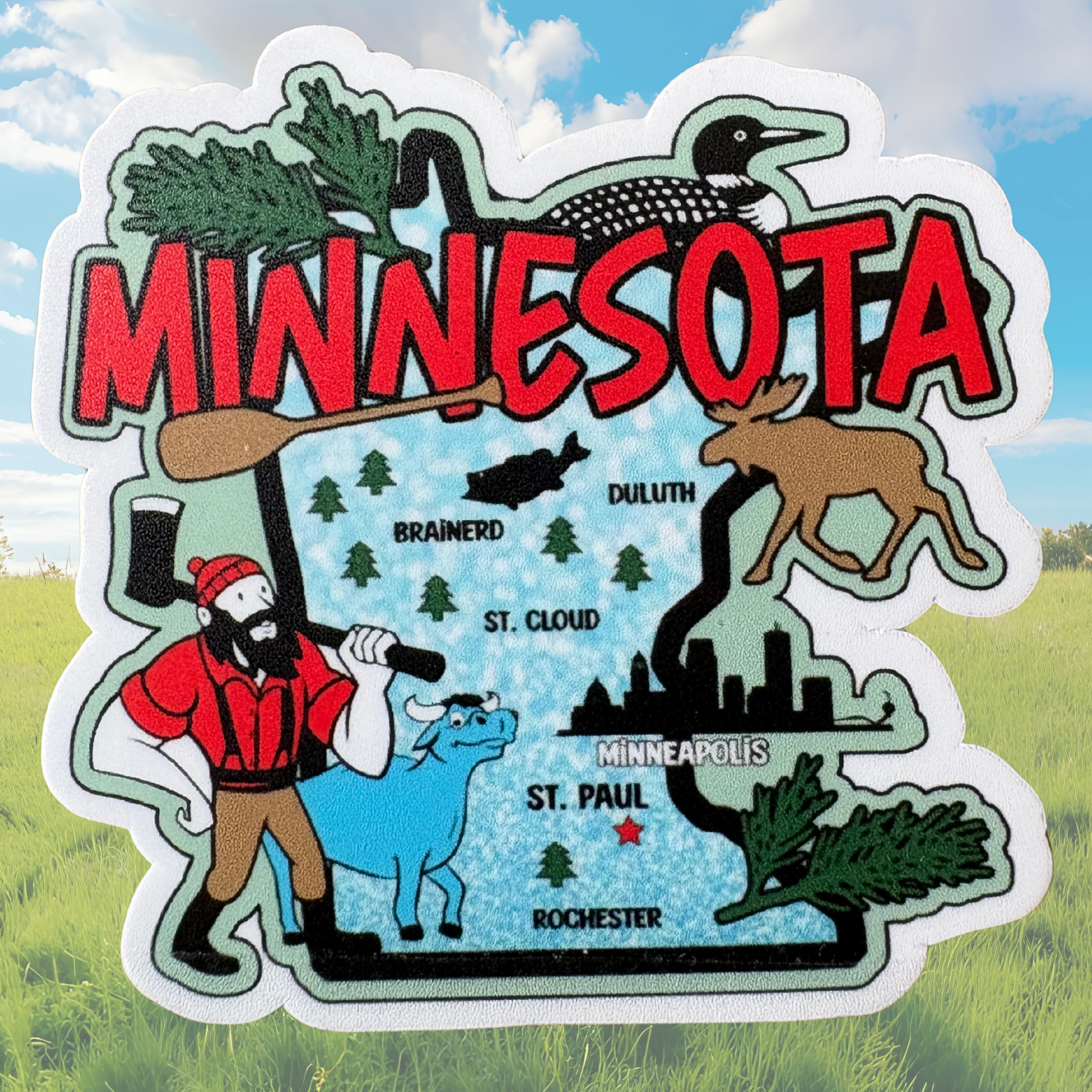STICKER - Minnesota