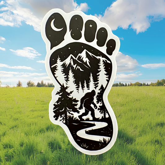 STICKER -  Bigfoot - virtualrunevent