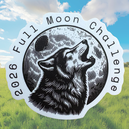STICKER - Full Moon Challenge - virtualrunevent