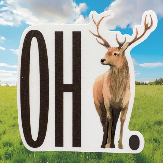 STICKER -  OH DEER - virtualrunevent