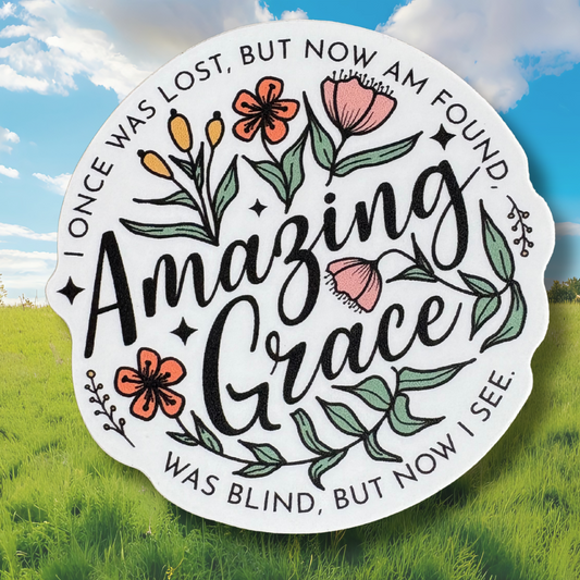 STICKER - Amazing Grace - virtualrunevent