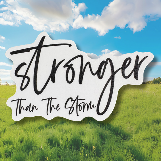 STICKER: Stronger Than The Storm - virtualrunevent