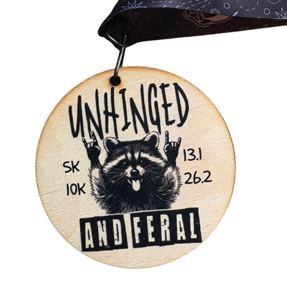 2025 Unhinged and Feral 5K, 10K, 13.1, 26.2 - Benefits Ringtail Rescue