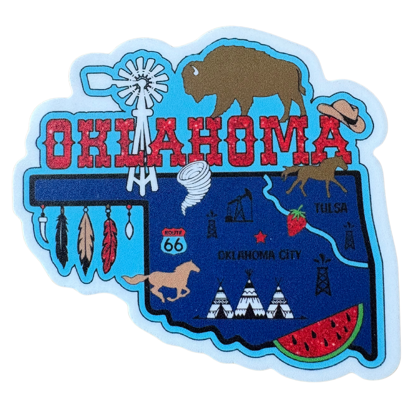 STICKER - Oklahoma