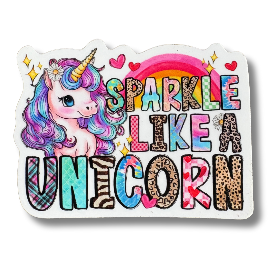 STICKER - Sparkle Like a Unicorn - virtualrunevent