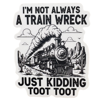 STICKER - Train Wreck