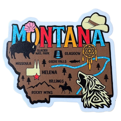 STICKER - Montana