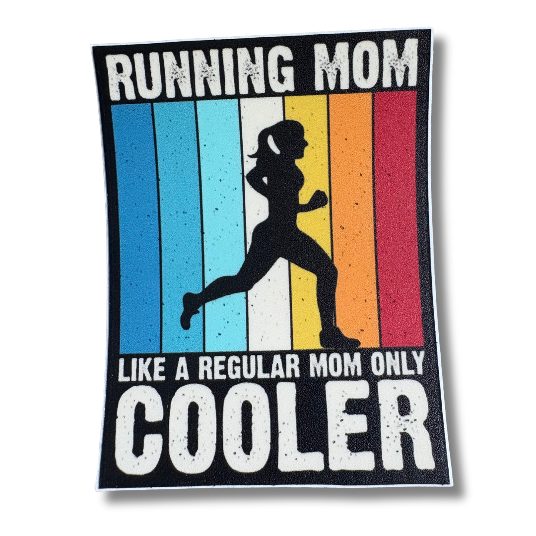STICKER - RUNNING MOM - virtualrunevent