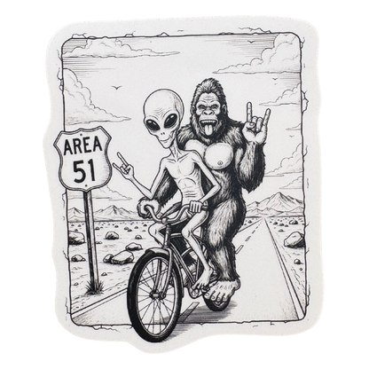 STICKER -  Area 51