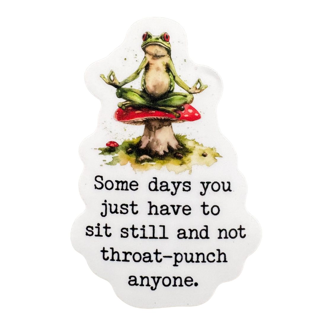 STICKER - Throat Punch