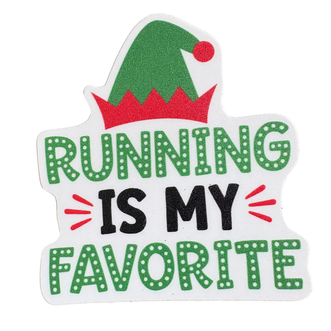 STICKER: RUNNING IS MY FAVORITE