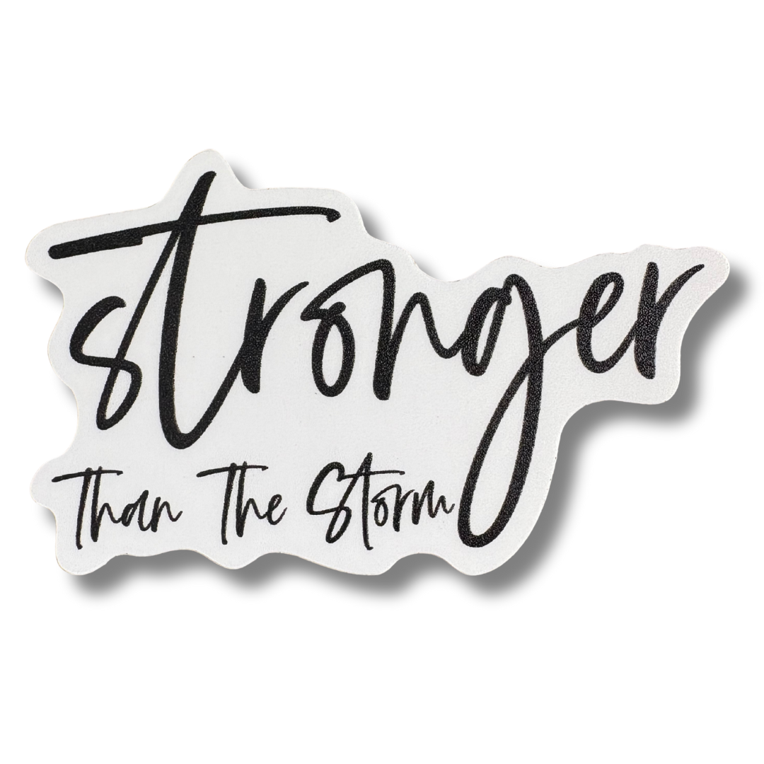 STICKER: Stronger Than The Storm - virtualrunevent