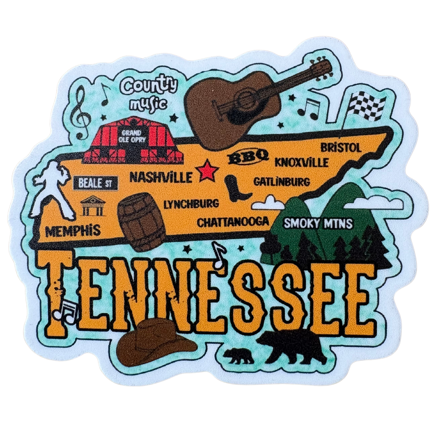 STICKER - Tennessee
