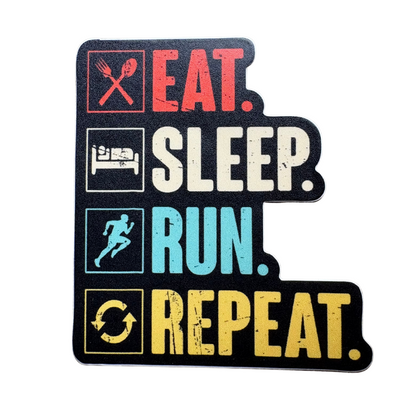 STICKER - Eat Sleep RUN Repeat