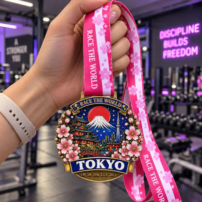 Tokyo, Japan Virtual Race 2026 | 1M 5K 10K 13.1 26.2