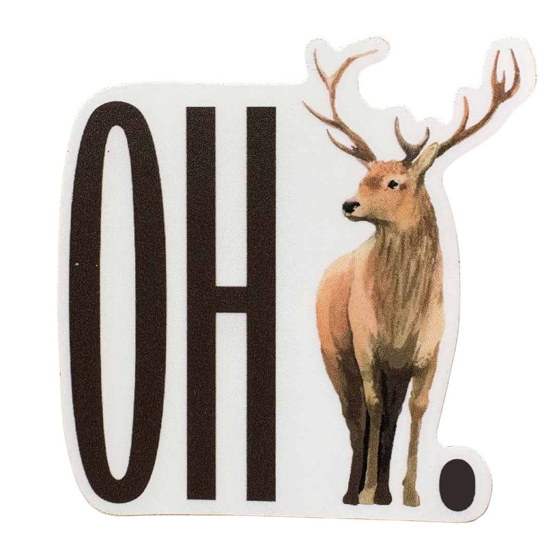 STICKER -  OH DEER - virtualrunevent