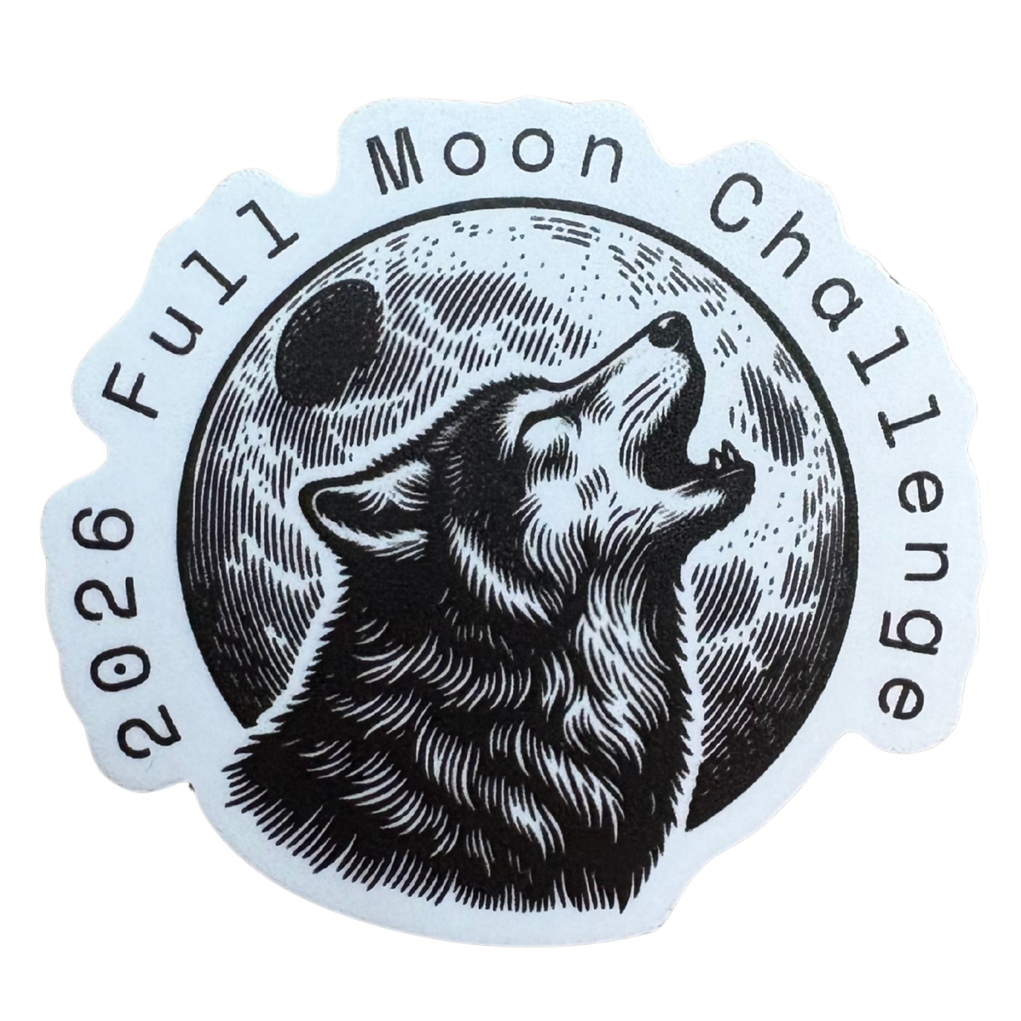 STICKER - Full Moon Challenge - virtualrunevent