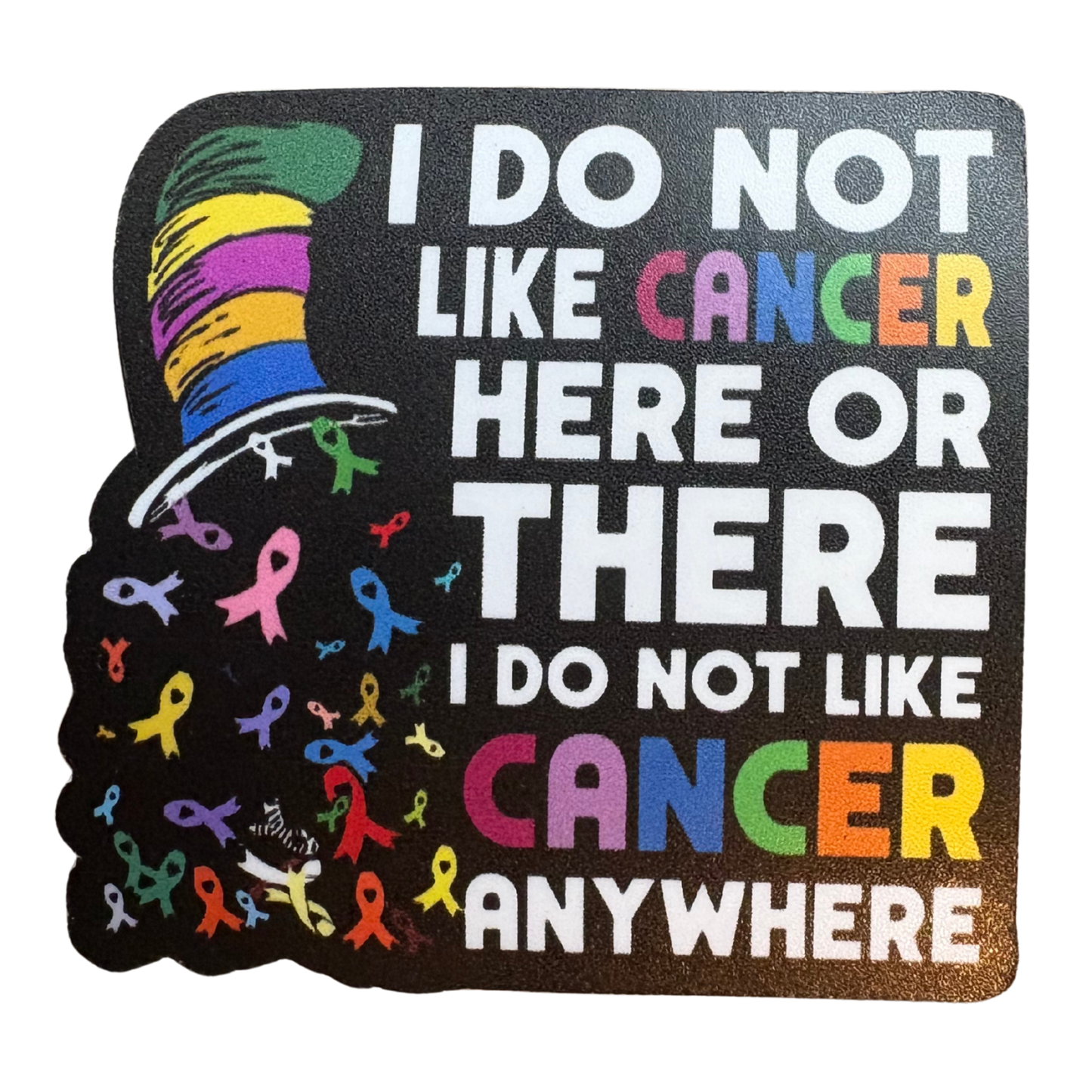 STICKER -  I Do Not Like Cancer - virtualrunevent