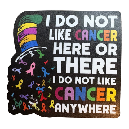 STICKER -  I Do Not Like Cancer - virtualrunevent