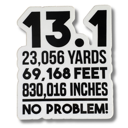 STICKER: 13.1 DISTANCE