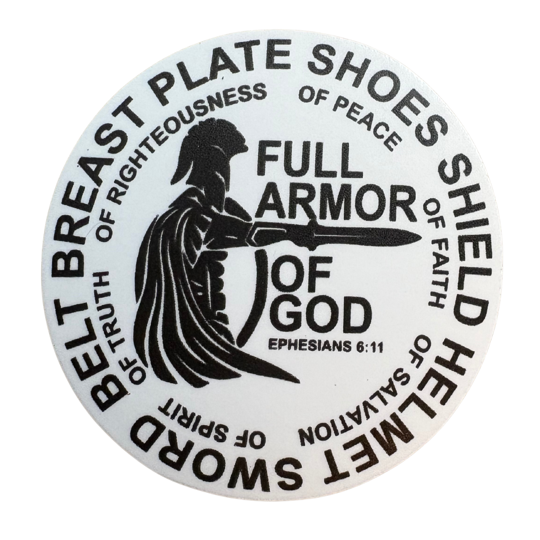 STICKER -  Full Armor of God - virtualrunevent
