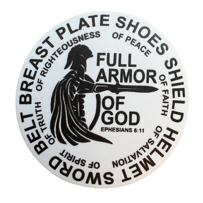 STICKER -  Full Armor of God - virtualrunevent