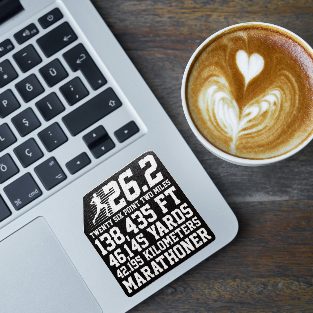 STICKER - 26.2 Distance Sticker - virtualrunevent