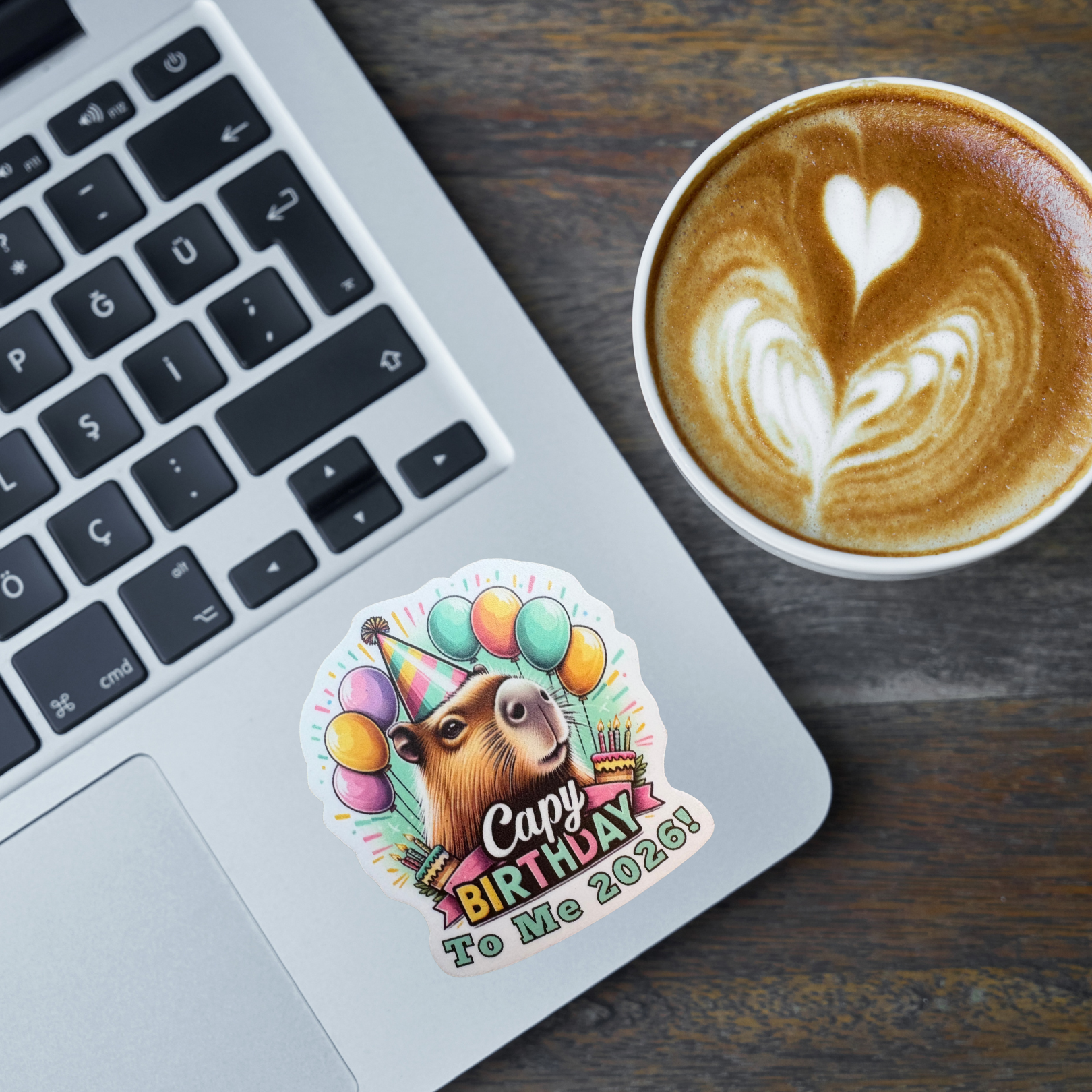 STICKER - Capy Birthday To Me 2026 - virtualrunevent