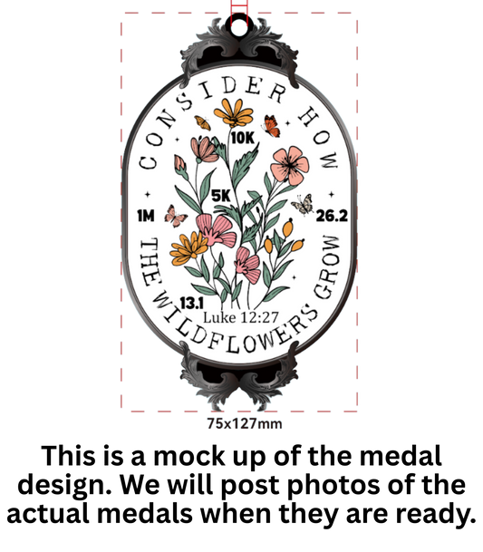 2026 Consider How the Wildflowers Grow 1M 5K 10K 13.1 26.2