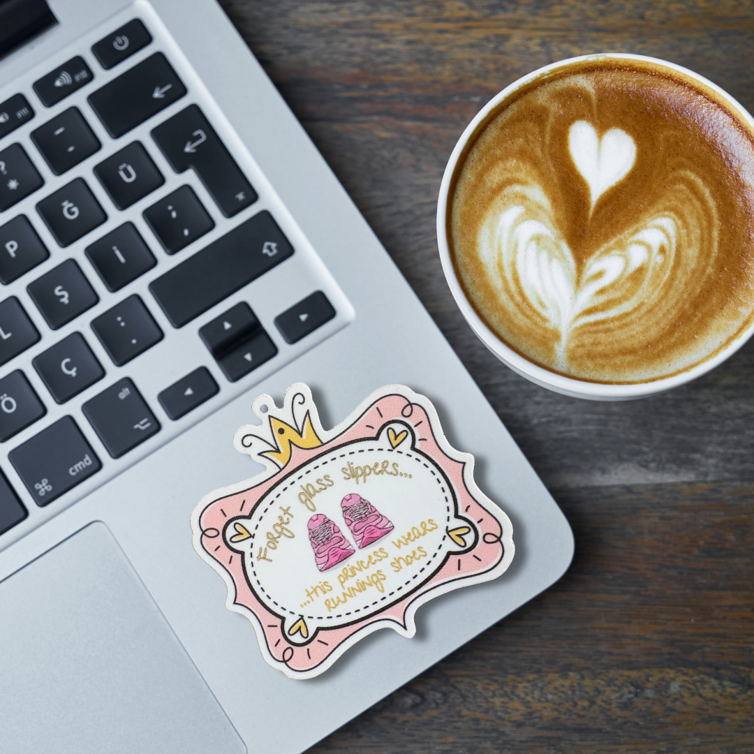 STICKER - Princess Running Shoes - virtualrunevent