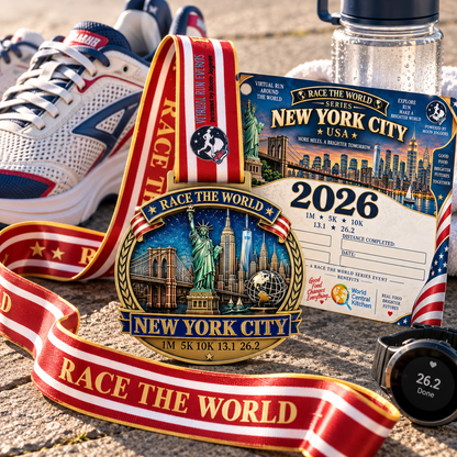 New York City Virtual Race 2026 | 1M, 5K, 10K & More
