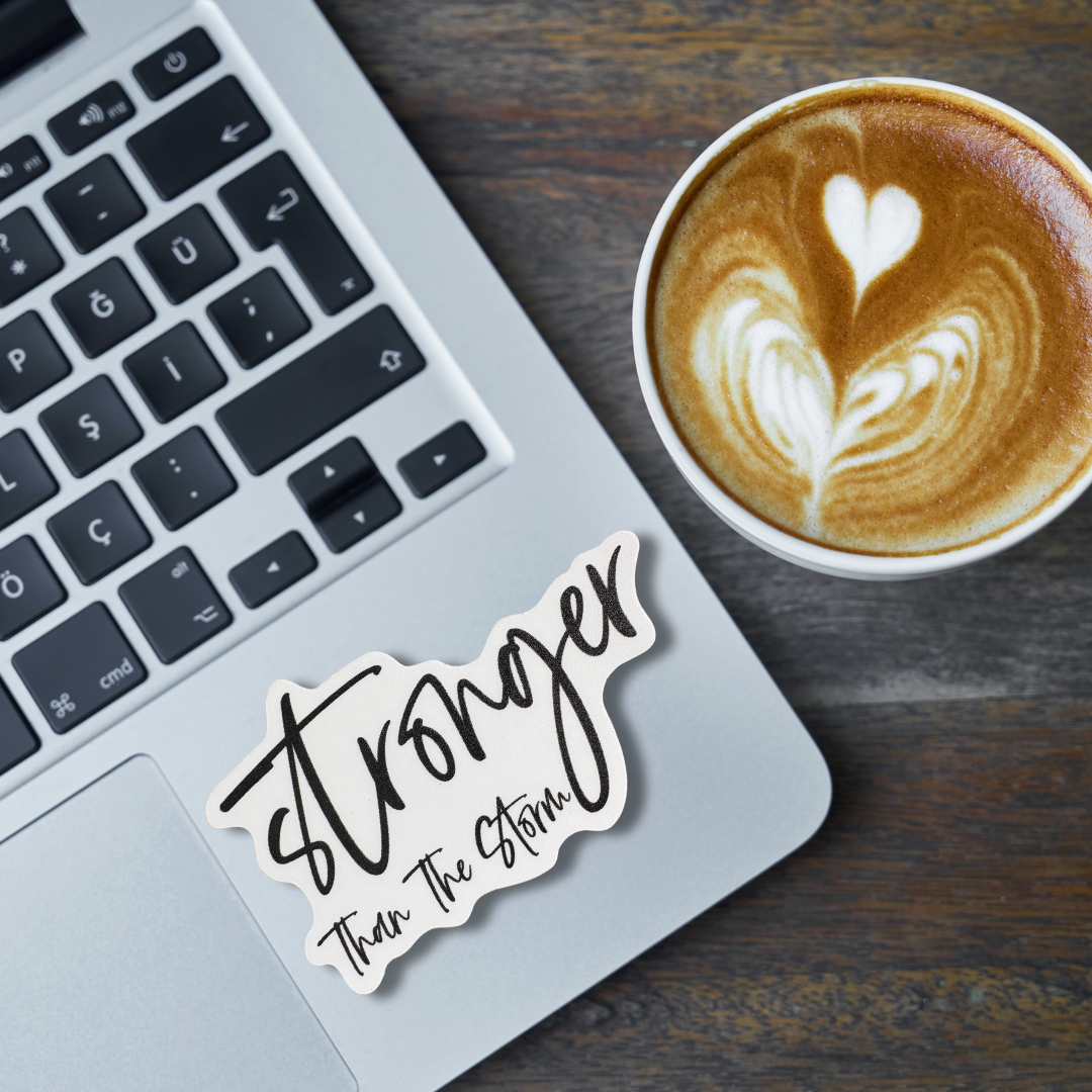 STICKER: Stronger Than The Storm - virtualrunevent