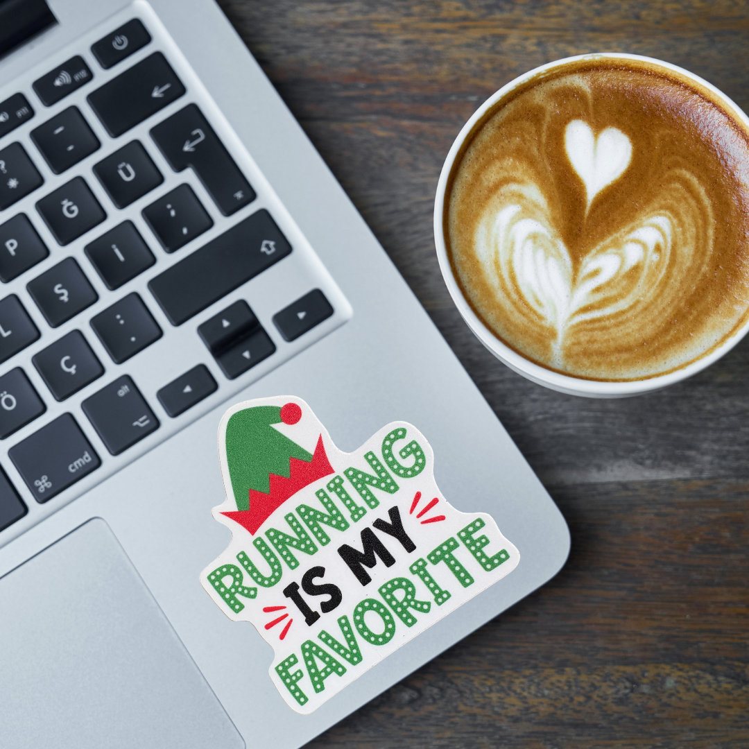 STICKER: RUNNING IS MY FAVORITE