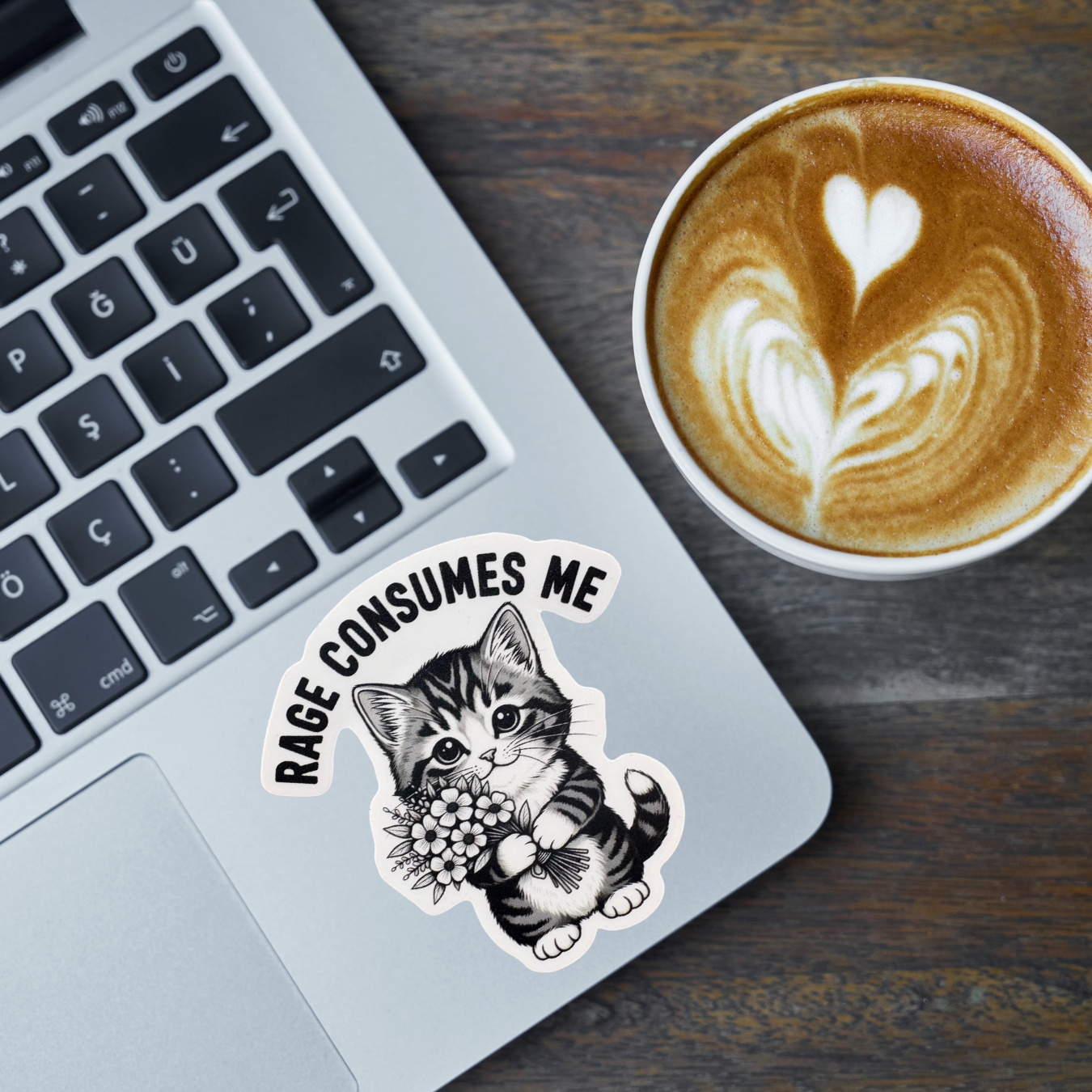 STICKER - Rage Consumes Me