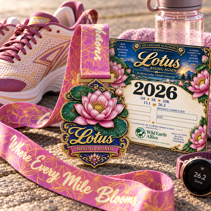 Lotus – Rising Again Virtual Race 2026 | 1M 5K 10K 13.1 26.2