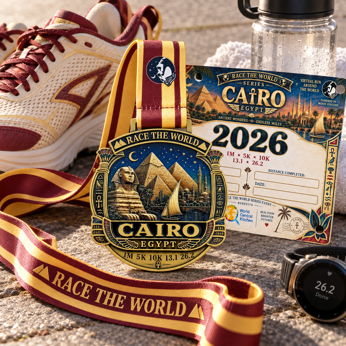 Cairo Egypt Virtual Race 2026 | 1M, 5K, 10K & More
