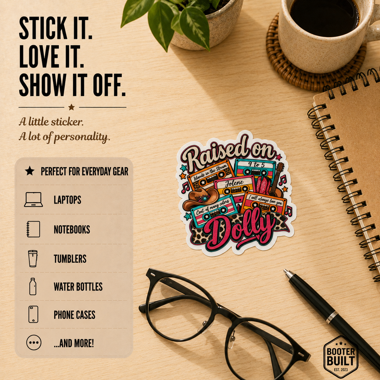 STICKER - Raise On Dolly