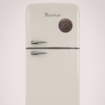 VirtualRuneVent Lost Our Cents magnet featuring a colorful, whimsical design with the phrase "Lost Our Cents" in bold lettering.