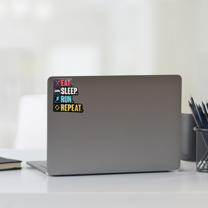 STICKER - Eat Sleep RUN Repeat