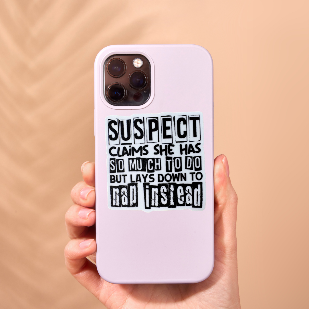 VirtualRuneEvent Suspect Nap medal sticker featuring a sleek design with the Suspect Nap theme, perfect for collectible displays.