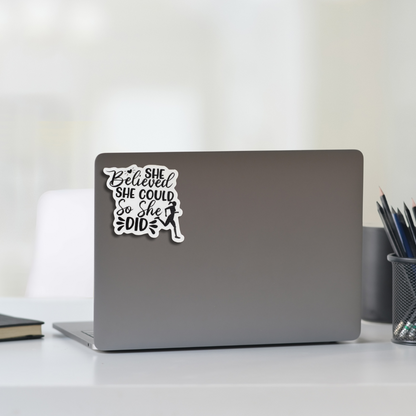 STICKER - SHE BELIEVED - virtualrunevent