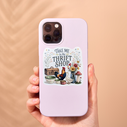VirtualRuneEvent thrift shop medal sticker featuring colorful design with "Thrift Shop" text and virtual themed graphics.