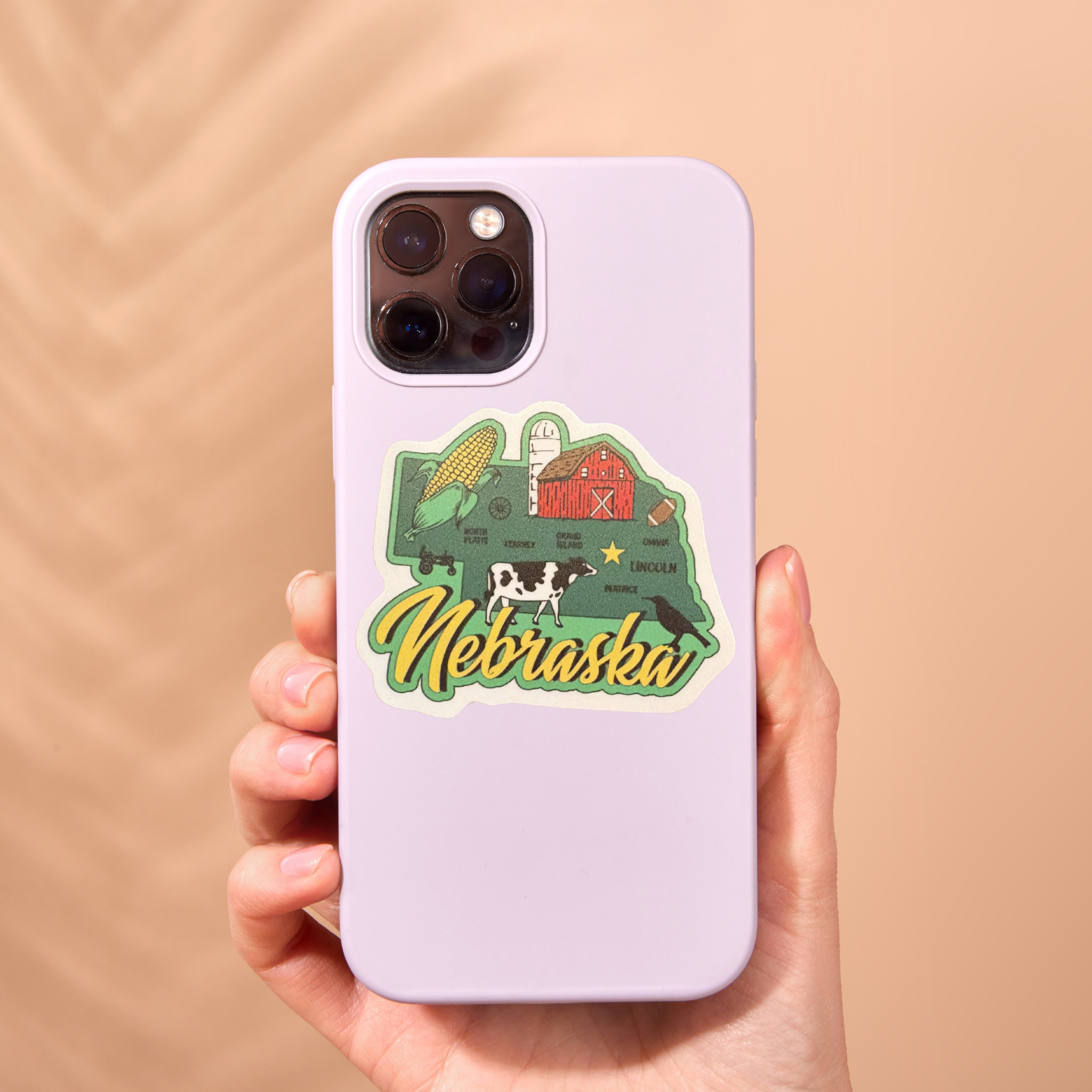 Nebraska medal sticker by virtualrunevent featuring a decorative design, ideal for awards or collectibles.