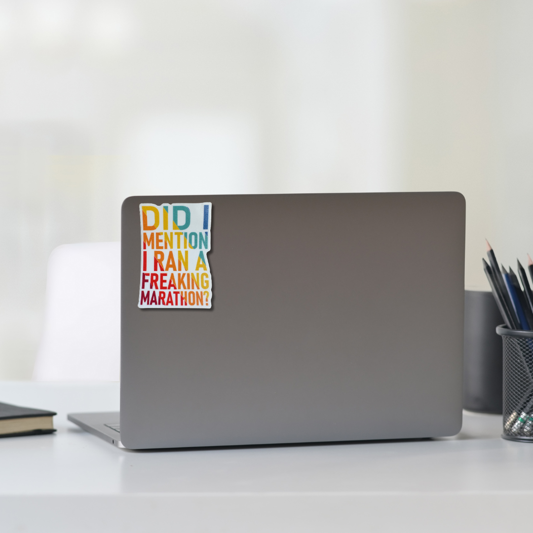 STICKER - DID I MENTION - virtualrunevent