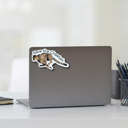STICKER - Save the Cheetah - virtualrunevent