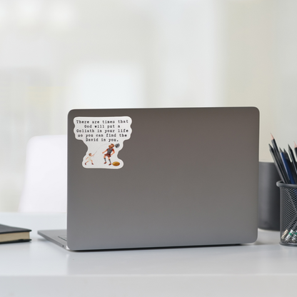 STICKER -  David and Goliath - virtualrunevent