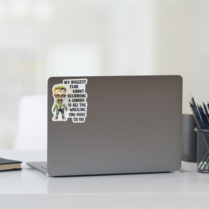 STICKER - ZOMBIE WALKING - virtualrunevent