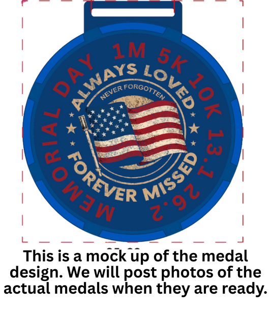 2026 Memorial Day 1M 5K 10K 13.1 26.2- Benefitting Operation Gratitude