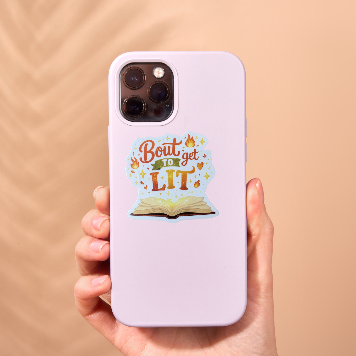 Colorful "Bout to Get Lit" sticker by VirtualRunEvent featuring bold text on a clear background.